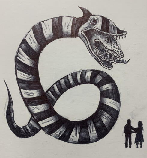 Sandworm 148.5mm x 210mm (Biro)