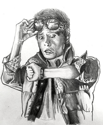 McFly 210mm x 297mm (Pencil)