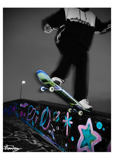 Nose Slide 210mm x 297mm (Photoshop)